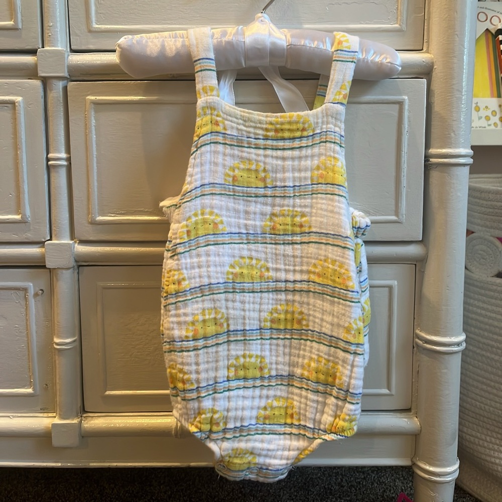 Angel Dear muslin romper